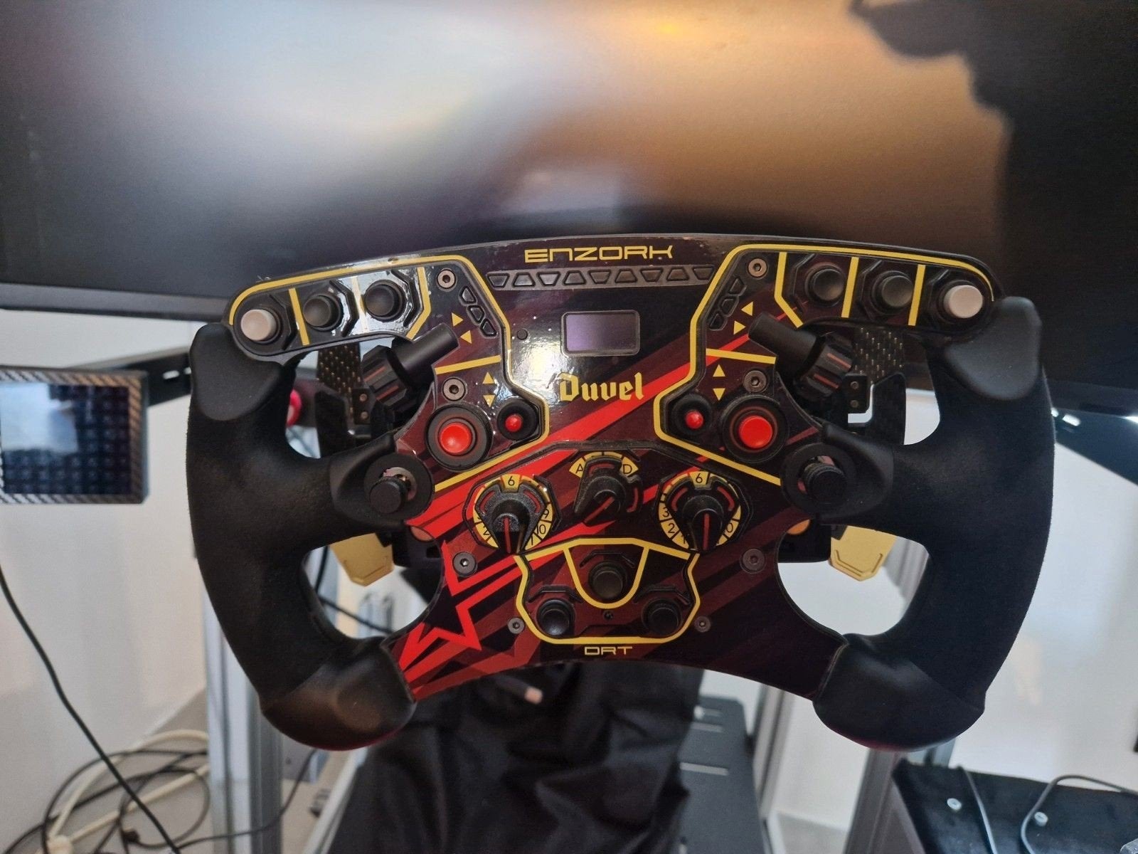 Fanatec DD1 avec volant QR2 Clubsport V2 et module avancé, Enlèvement, Utilisé, Fanatec