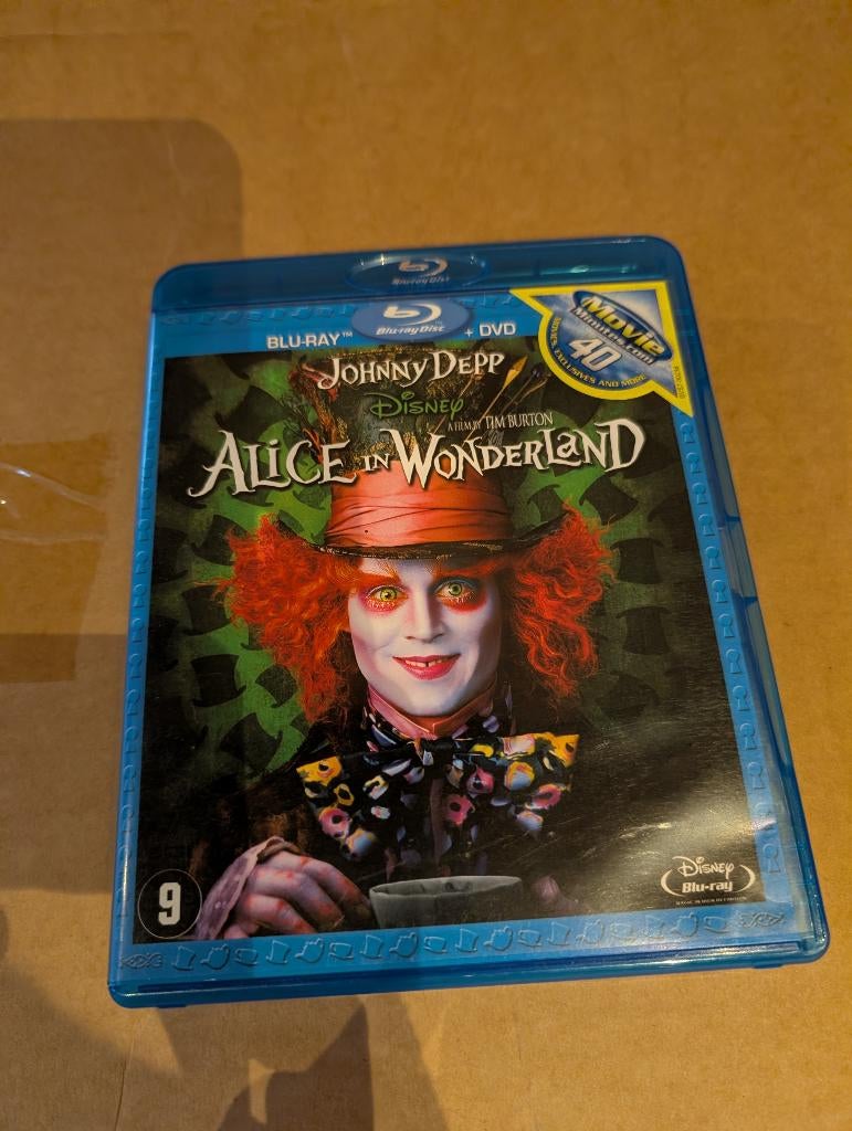 Alice in Wonderland (Blu-Ray), CD & DVD, Blu-ray, Envoi, Comme neuf, Enfants et Jeunesse