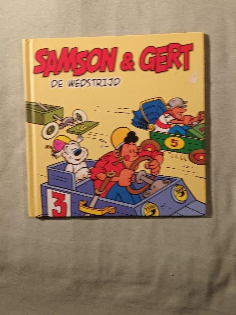 Samson en Gert: de wedstrijd (HC), Eén stripboek, Ophalen of Verzenden, Gelezen