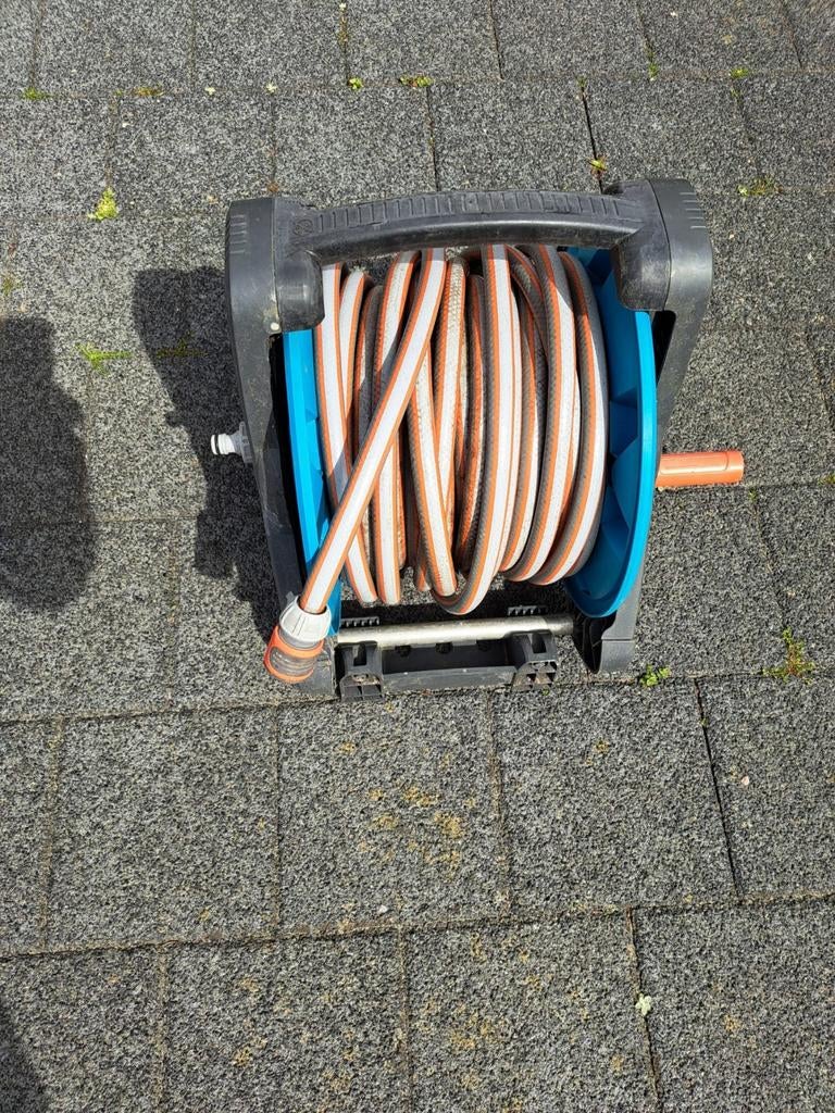 Gardena haspel met tuinslang – netjes gebruikt, Ophalen, Tuinslang