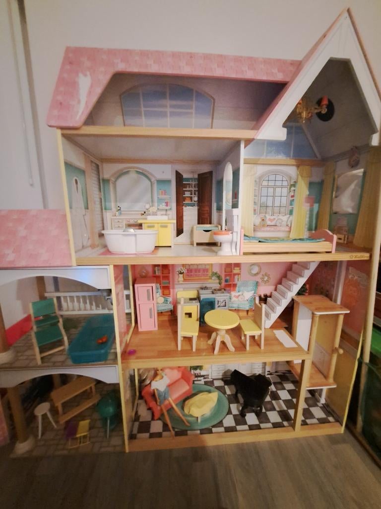 Barbiehuis groot, Ophalen, Voor