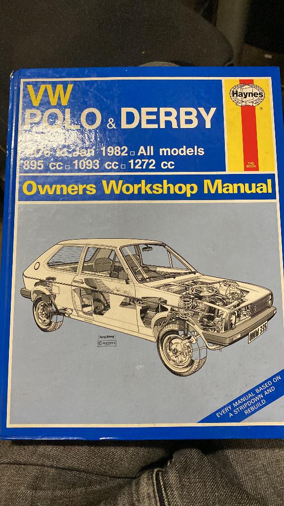 Vraagbaak / garagehandleiding VW Polo & Derby. 1976 tot 1982, Ophalen of Verzenden