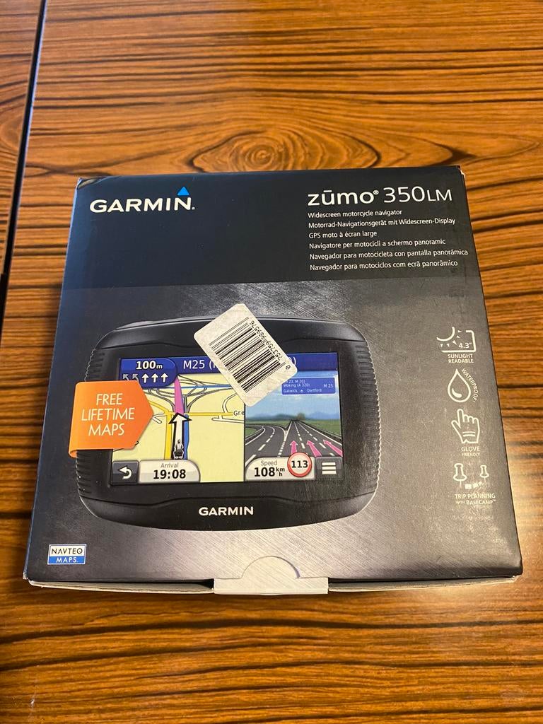 Garmin Zumo 350 LM, motor gps, Motoren, Ophalen, Zo goed als nieuw