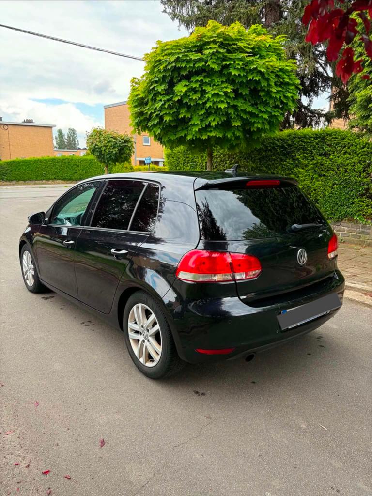 Golf 6 /1.6 Td prête à immatriculer, Euro 5, Stof, Zwart, 1600 cc