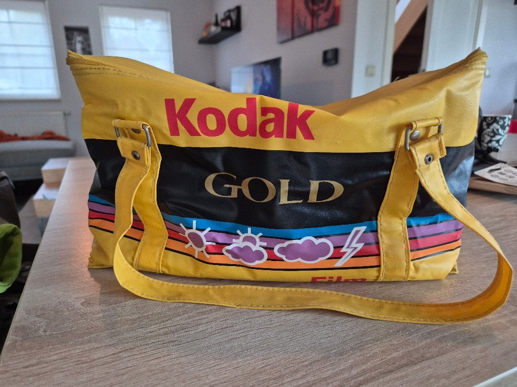 Vintage Kodak Gold camera/filmtas, Audio, Tv en Foto, Ophalen of Verzenden, Gebruikt, Kodak