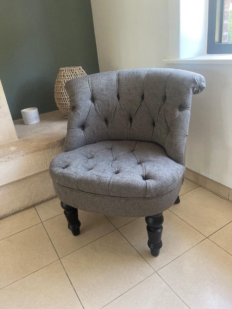 Fauteuil d appoint, Maison & Meubles, Fauteuils, Moins de 75 cm, Enlèvement, 50 à 75 cm, Tissus