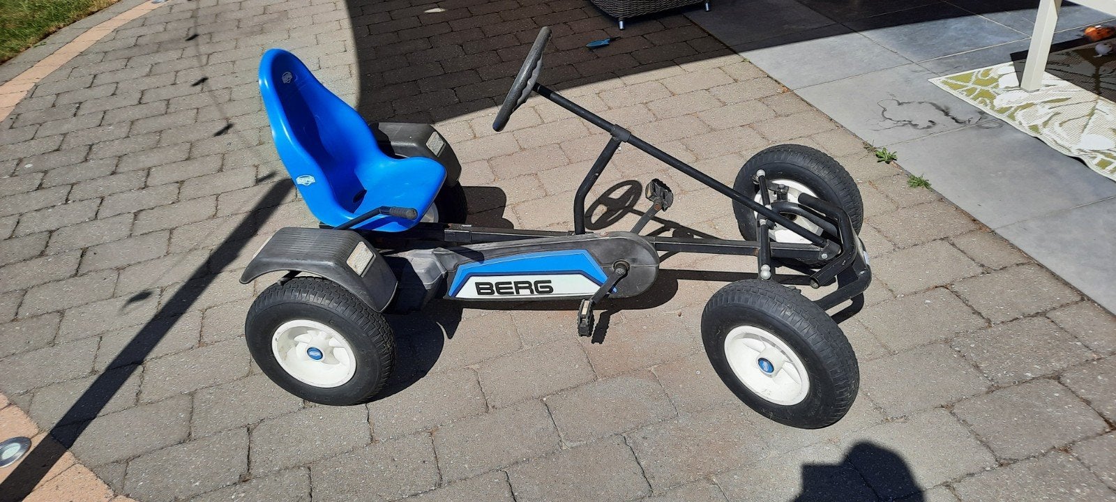 Go cart berg. Zwart met blauw., Ophalen, Berg