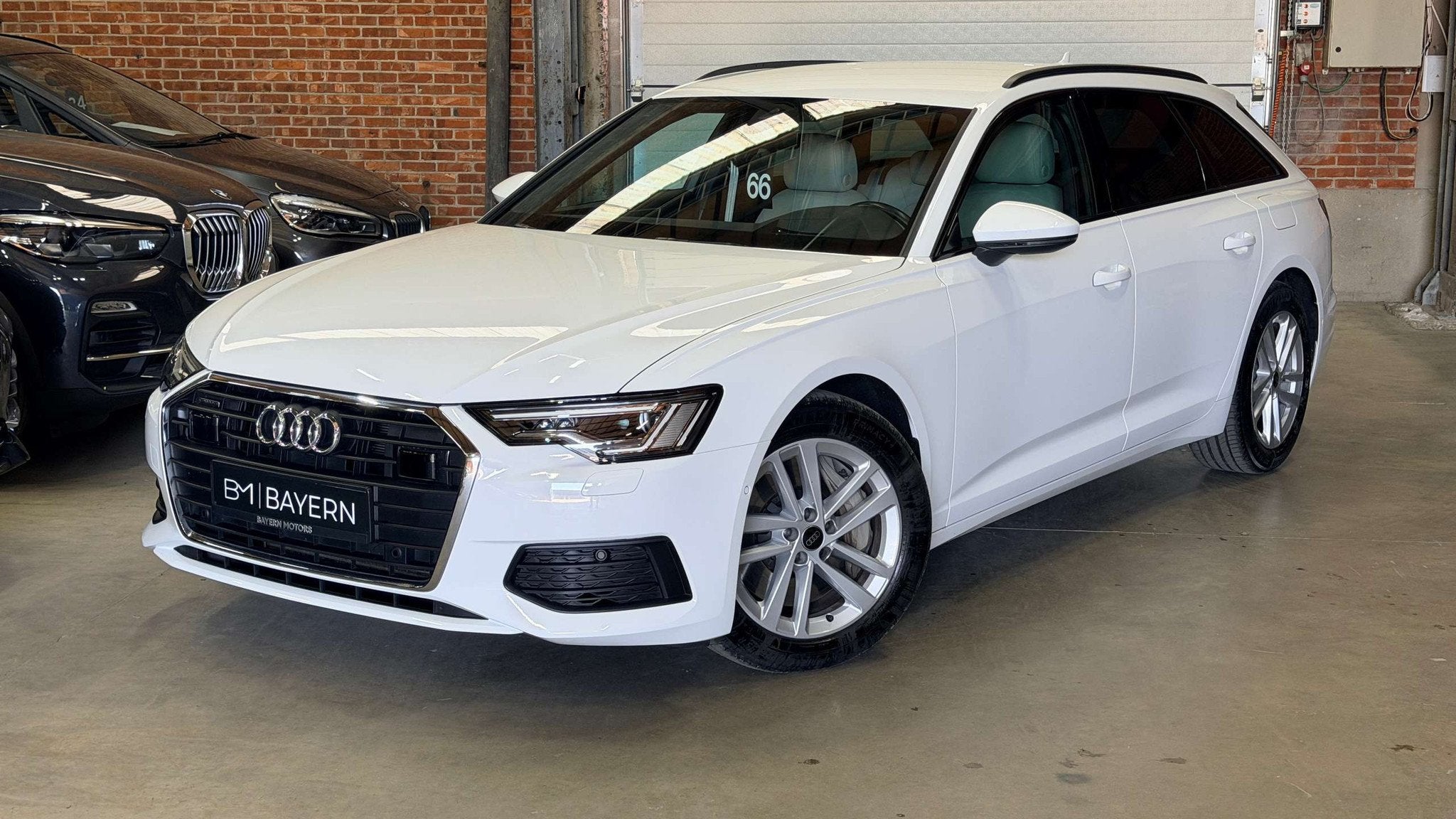 Audi A6 Avant PHEV 50 TFSI e Garantie Plug in Benzine, 32 g/km, Gebruikt, 1984 cc, Wit