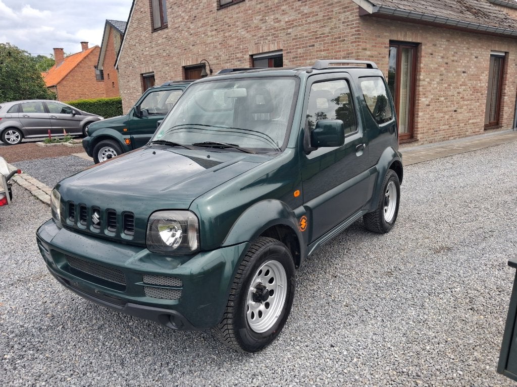 suzuki jimny #4x4# 1300cc benzine !!98 000km!! gekeurd, Autos, Achat, Entreprise, Boîte manuelle, Vert