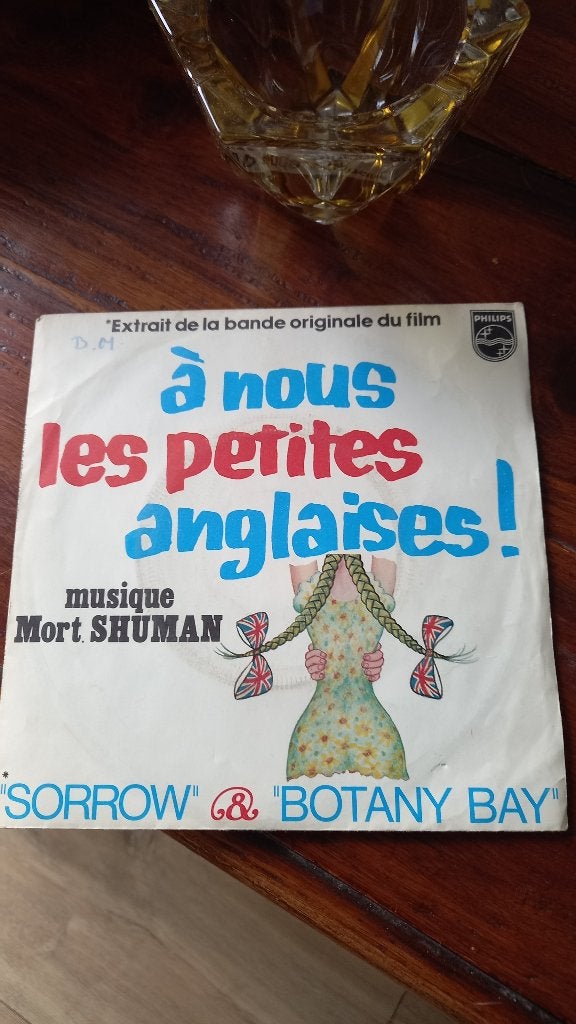 vinyl (45T) mort shuman "sorrow", Enlèvement, Utilisé