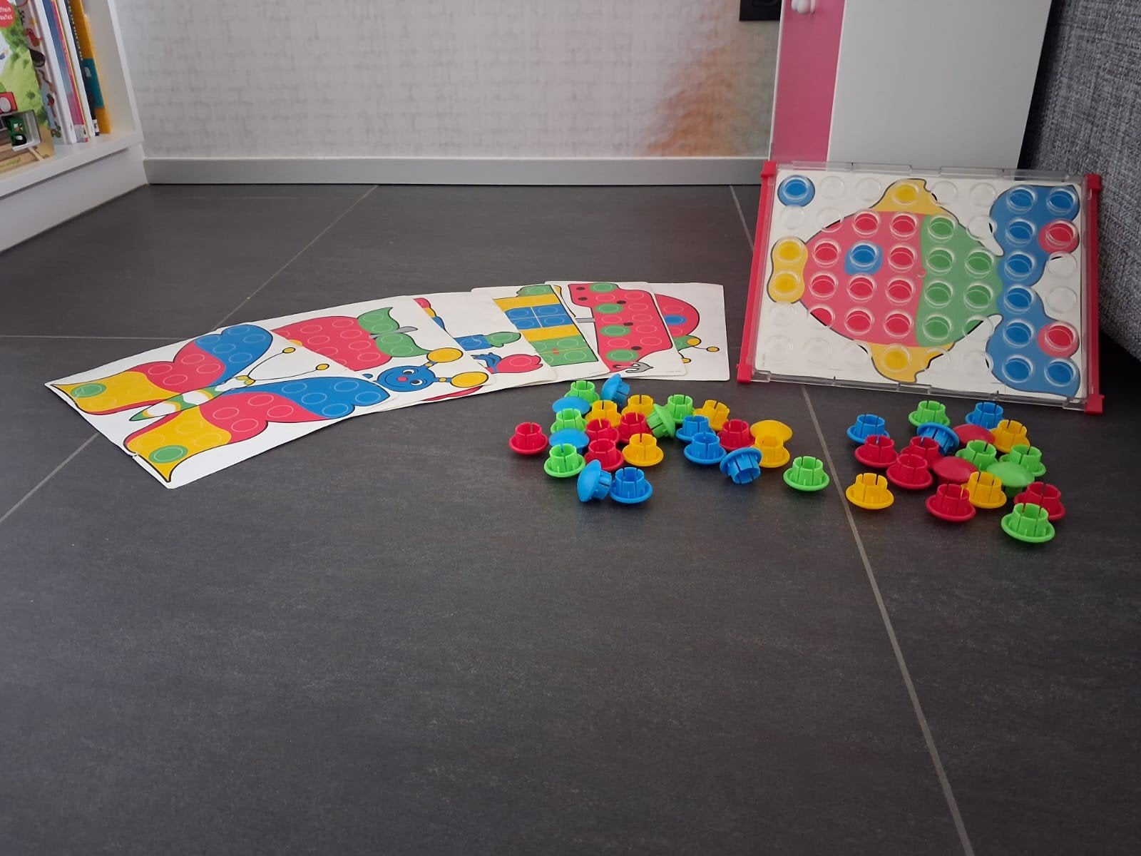 Junior colorino met 6 prenten., Enfants & Bébés, Enlèvement ou Envoi, Utilisé, Construction