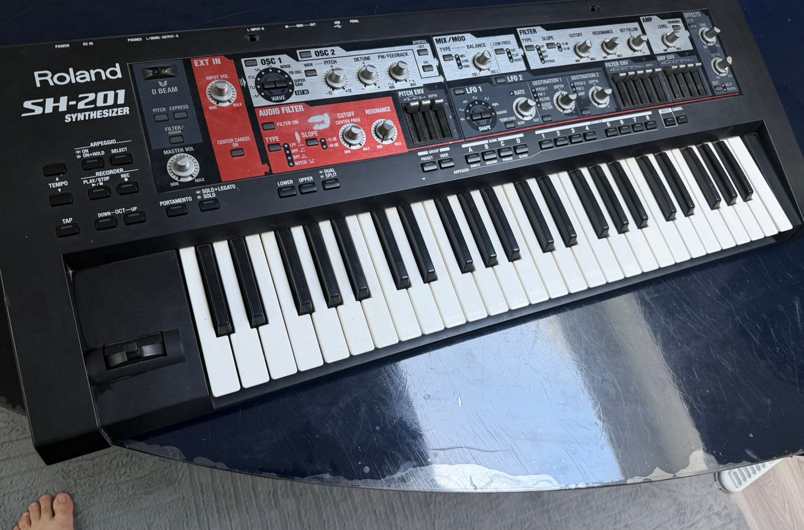 Roland sh-201, Muziek en Instrumenten, Ophalen, Zo goed als nieuw, 49 toetsen, Roland