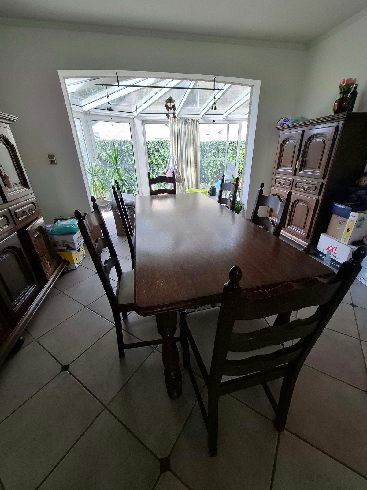 salle à manger complète, Enlèvement, Utilisé