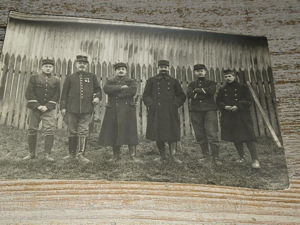 wo1 fotokaart gevangenkamp, Ophalen of Verzenden