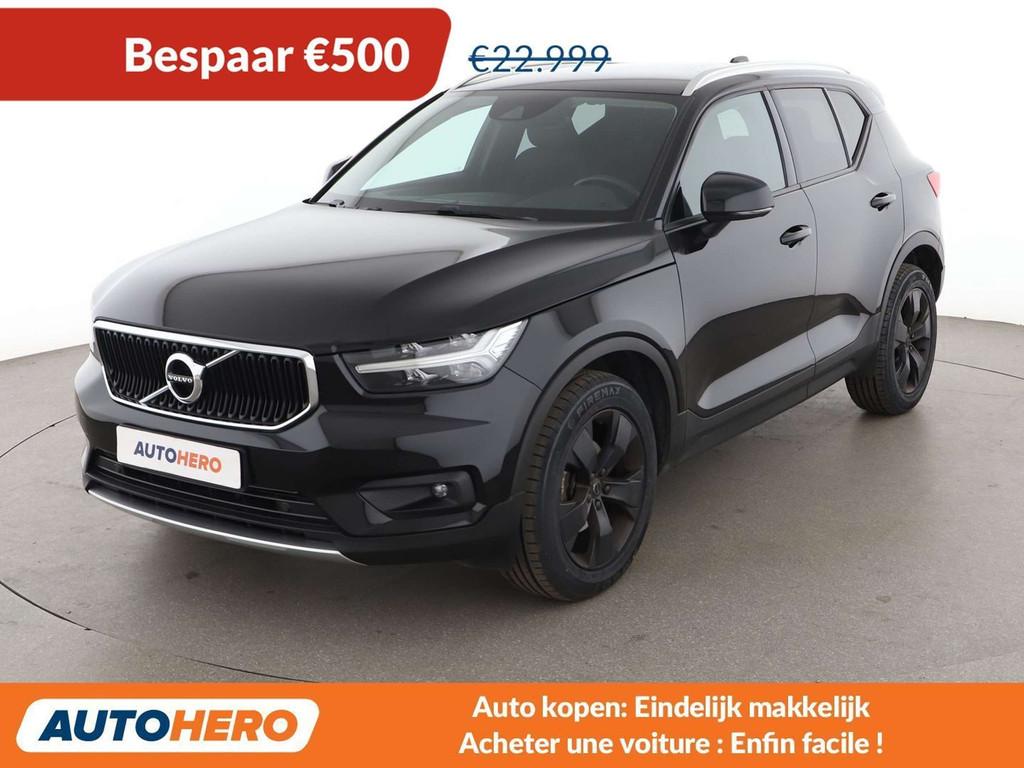 Volvo XC40 1.5 T3 Momentum Pro 2WD (bj 2021, automaat), Auto's, Skiluik, Stof, Euro 6, Zwart