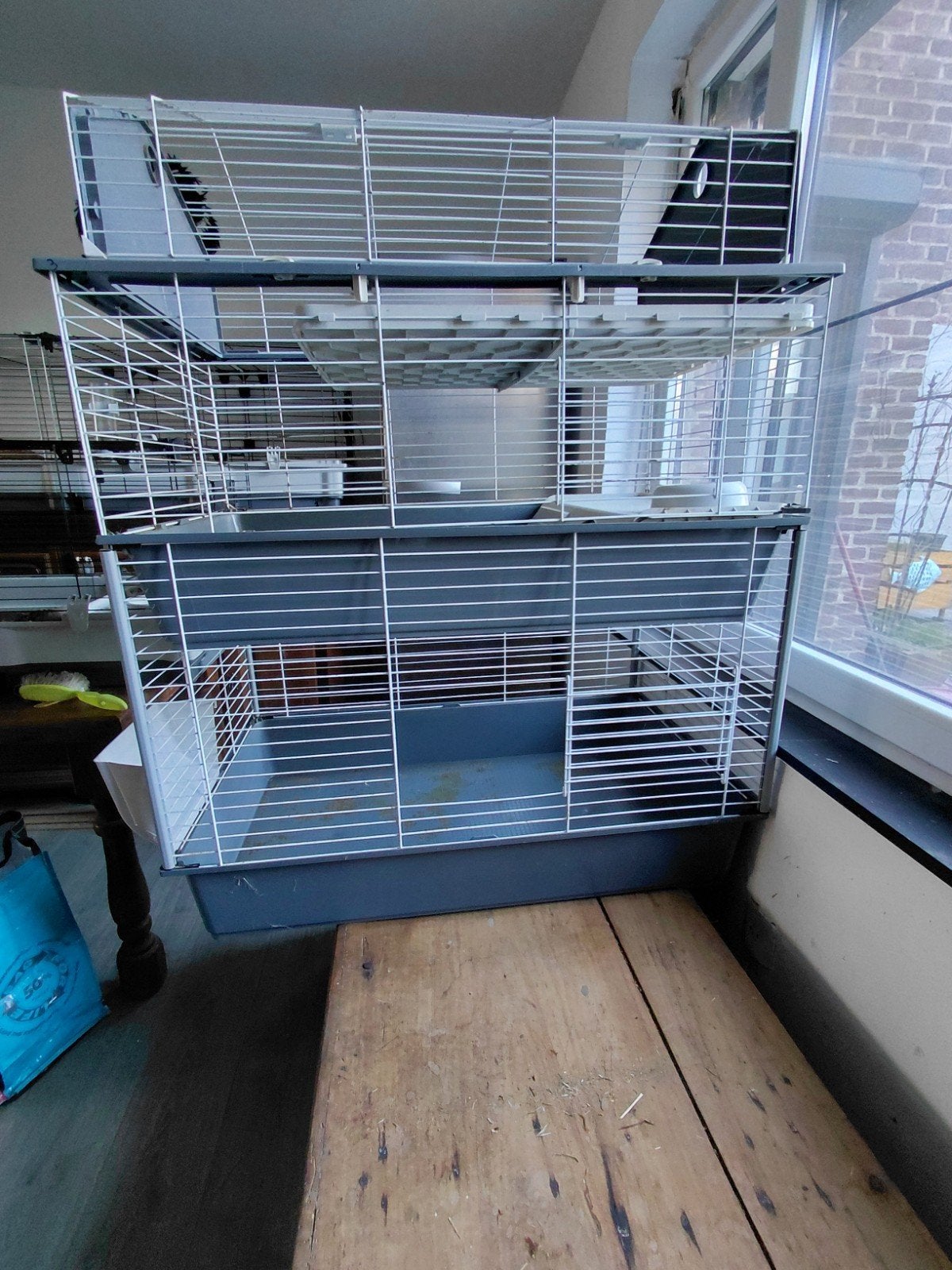 grande cage cobaye, Animaux & Accessoires, Enlèvement, Utilisé, Autres matériaux, Autres types
