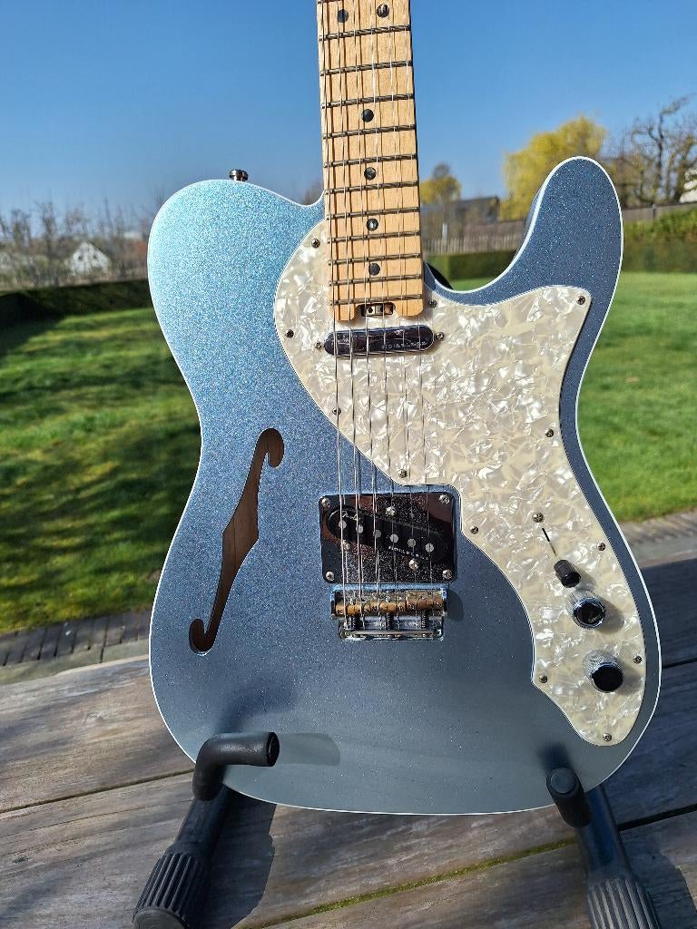 Télécaster Fender American Elite Thinline, Enlèvement, Comme neuf, Semi-solid body, Fender