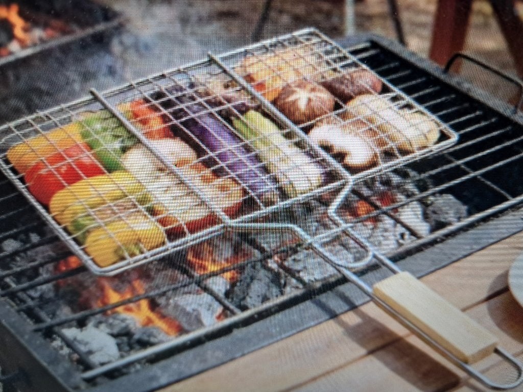 Twee grilroosters  bbq, Tuin en Terras, Ophalen, Zo goed als nieuw