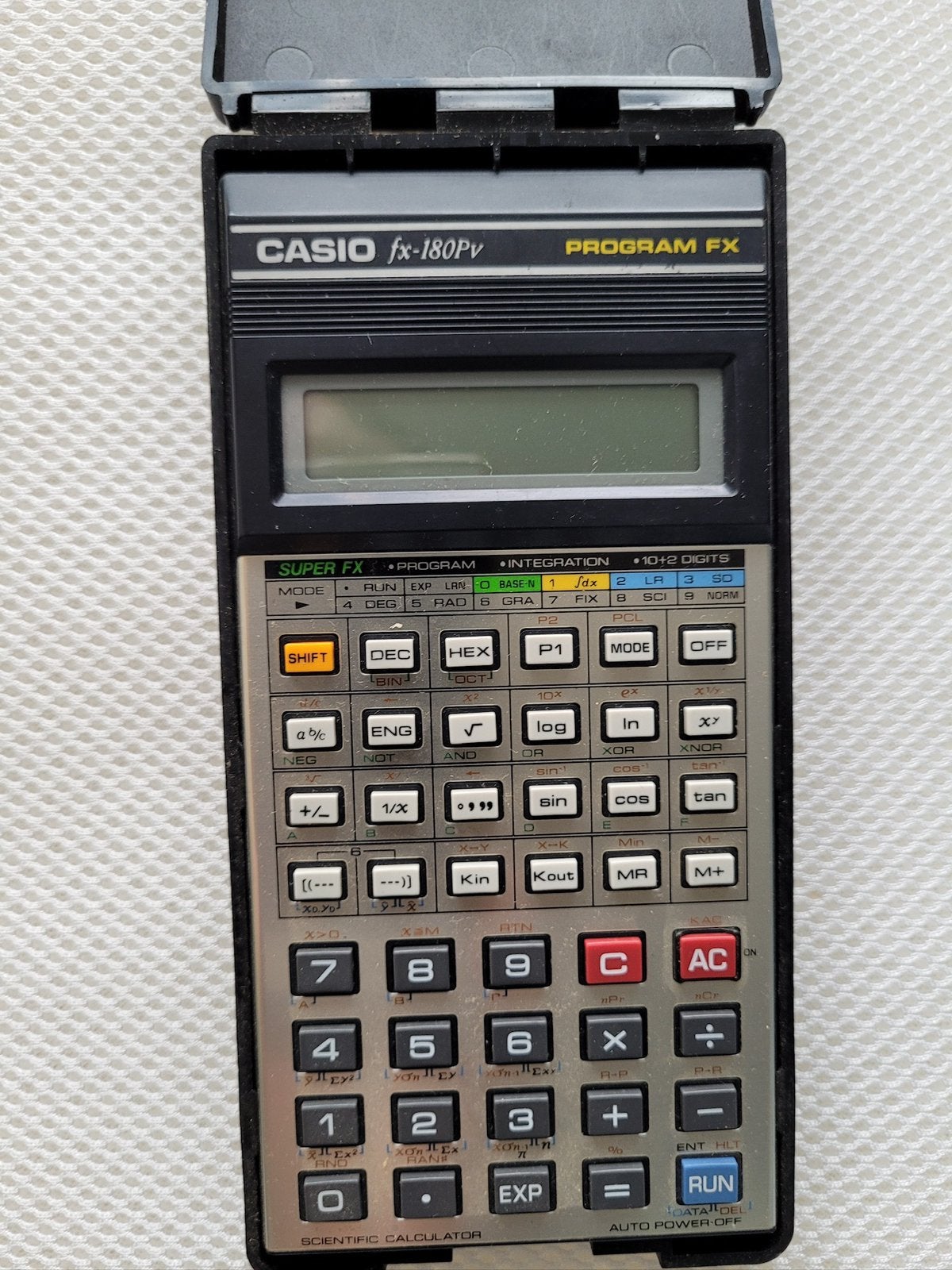 Schitterende rekenmachine van Casio uit het jaar '80 werkt, Ophalen, Zo goed als nieuw