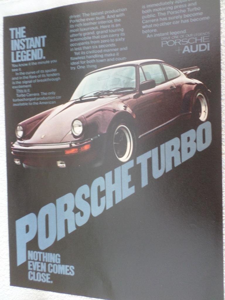 Porsche 911 Turbo et 4, Livres, Autos | Brochures & Magazines, Porsche, Enlèvement ou Envoi