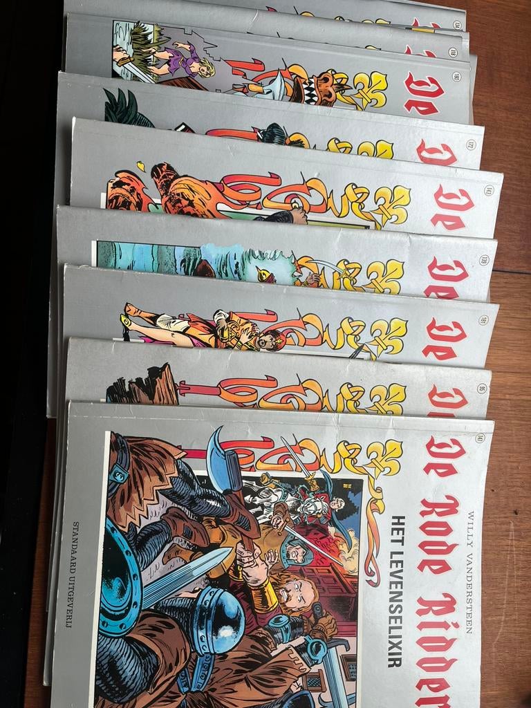 Strip De Rode Ridder, Boeken, Meerdere comics, Ophalen, Gelezen, Europa