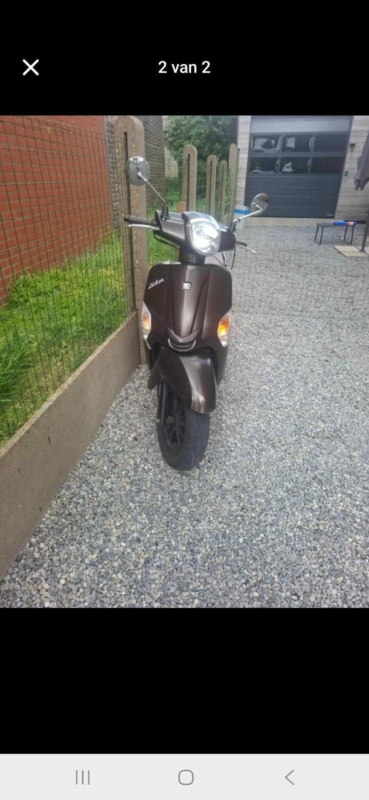 Kimco lik met papier van verlies politie 2 sleutels, Vélos & Vélomoteurs, Enlèvement