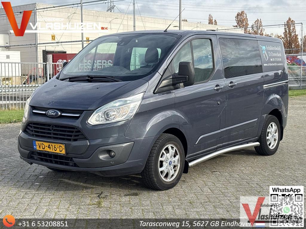 Ford Transit Custom 270 2.2 TDCI L1H1 Limited Dubbel Cabine, Parkeersensor, Bedrijf, 183 g/km, Ford