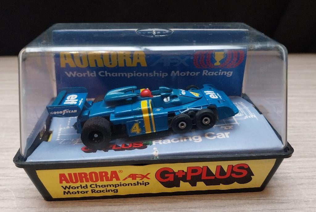 Aurora AFX G+Plus #1738 Elf F1 Six Wheel Tyrrell - Originel, Kinderen en Baby's, Racebaan, Zo goed als nieuw, Elektrisch, Ophalen
