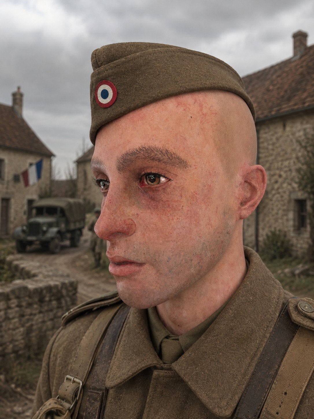 Mannequin réaliste peint à la main, Collections, Objets militaires | Seconde Guerre mondiale, Enlèvement ou Envoi