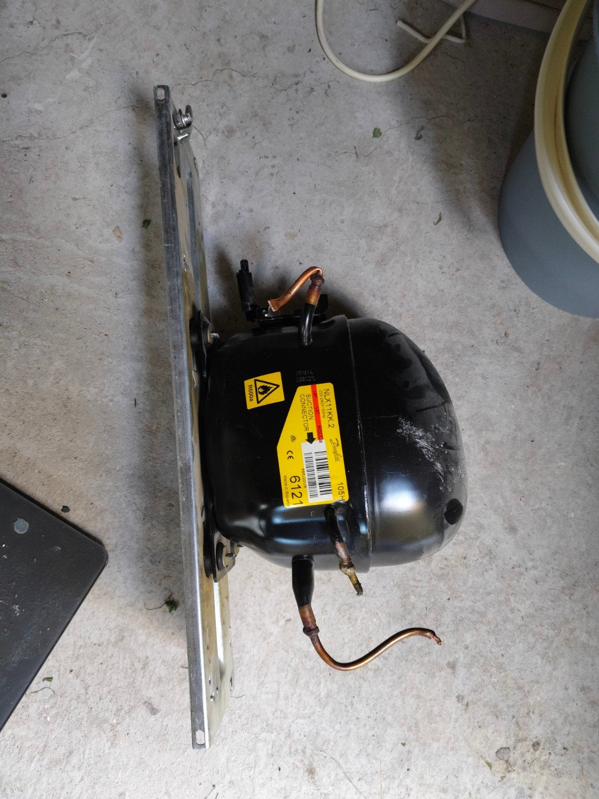 Compresseur Danfoss ou Secop NLX11KK.2, Enlèvement