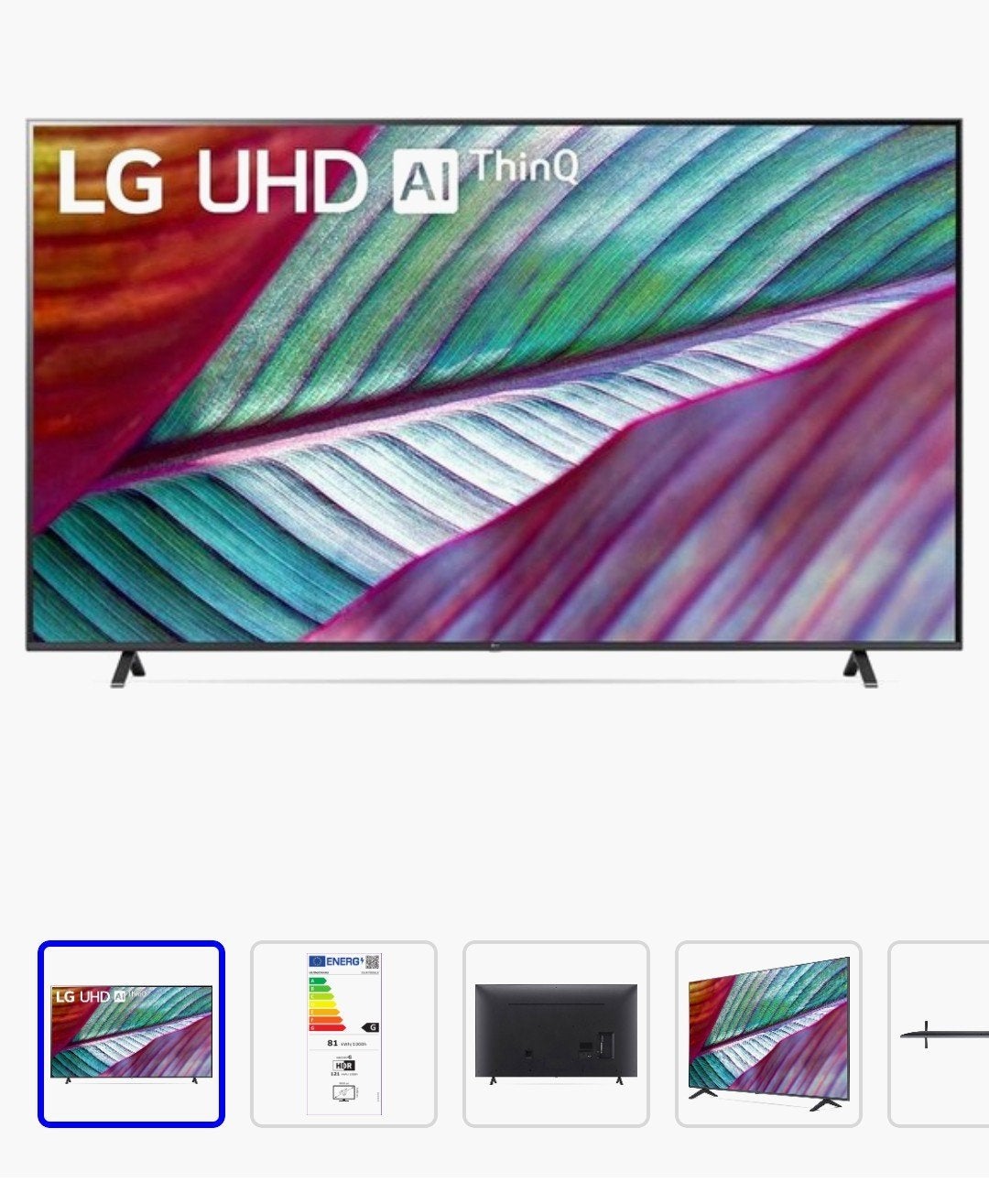 LG televisie 4k, Audio, Tv en Foto, Televisies, Ophalen, LCD, Zo goed als nieuw, 100 cm of meer