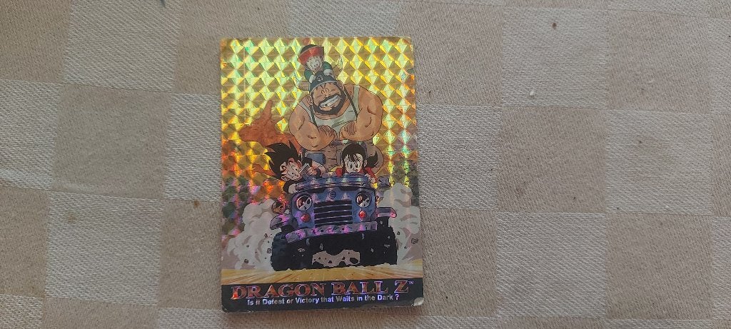 Carte Dragonball Z à paillettes Goku Chi Chi Gohan voiture, Hobby & Loisirs créatifs, Enlèvement ou Envoi, Neuf, Cartes en vrac