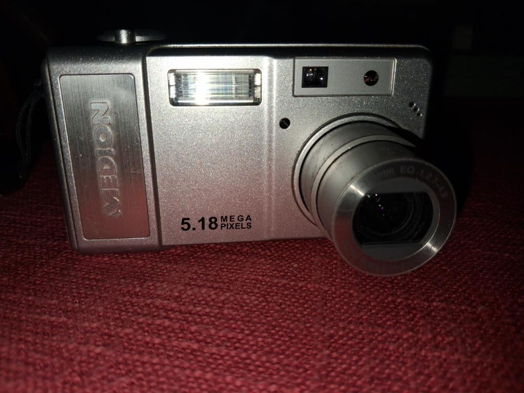 digitaal fototoestel MEDION, Audio, Tv en Foto, Fotocamera's Digitaal, Ophalen, Gebruikt, Compact, 5 Megapixel