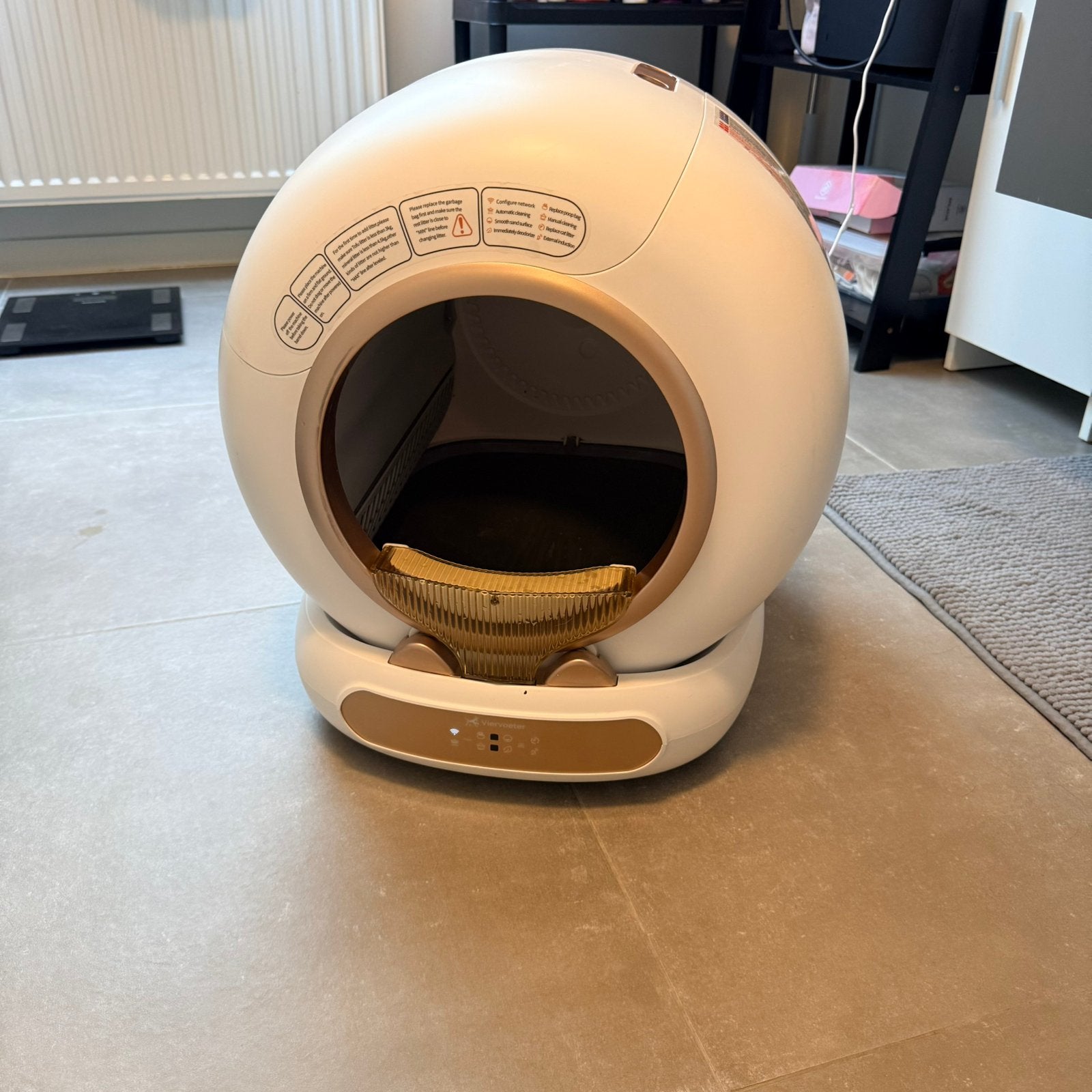 Viervoeter Fresh 3 Zelfreinigende kattenbak., Dieren en Toebehoren, Ophalen, Zo goed als nieuw