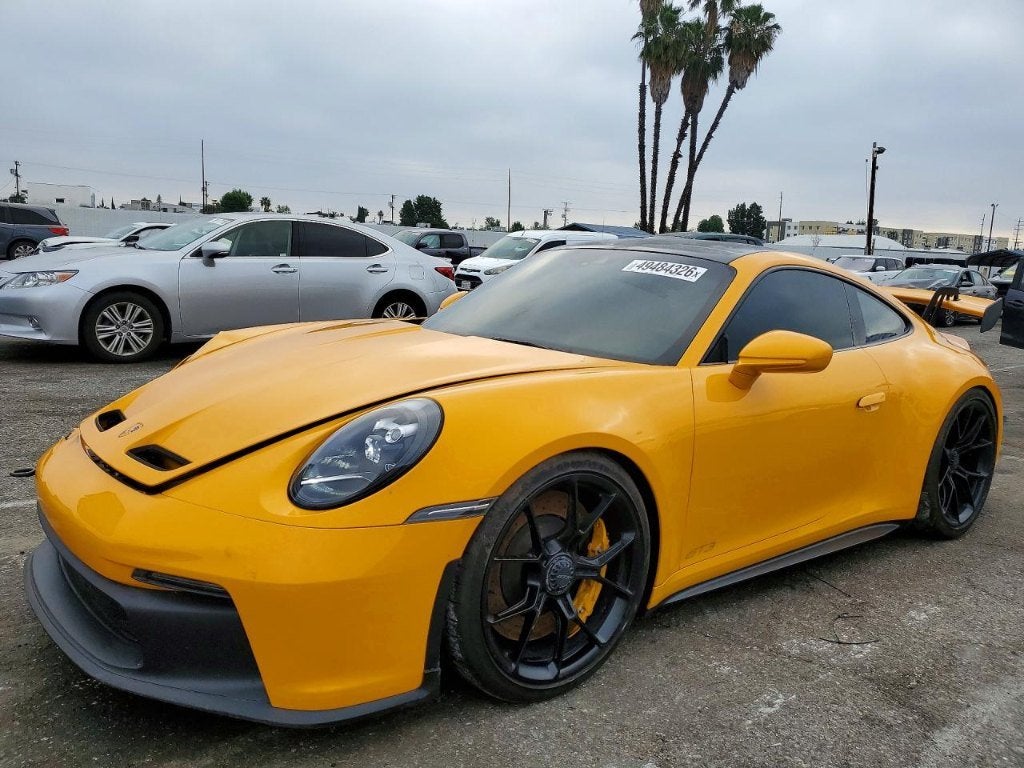 2022 PORSCHE GT3 USA IMPORT LIGHT CORNER DAMAGE, Auto's, Porsche, Automaat, 4 zetels, 375 kW, Overige kleuren