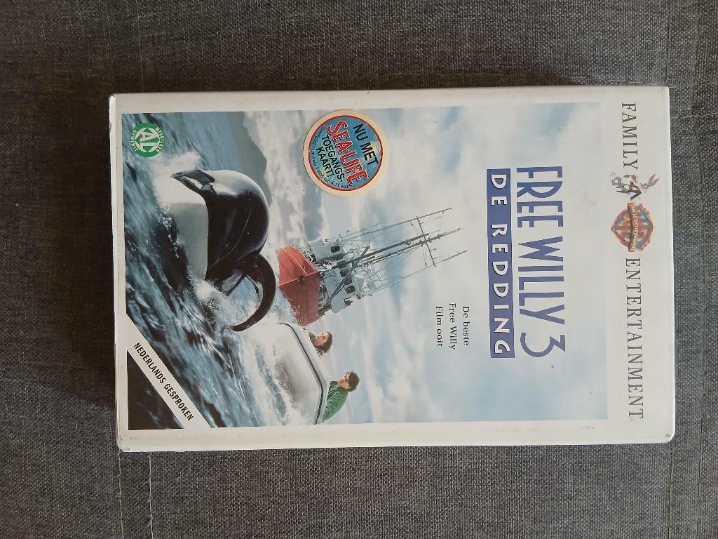 VHS film Free Willy 3, Cd's en Dvd's, Ophalen of Verzenden