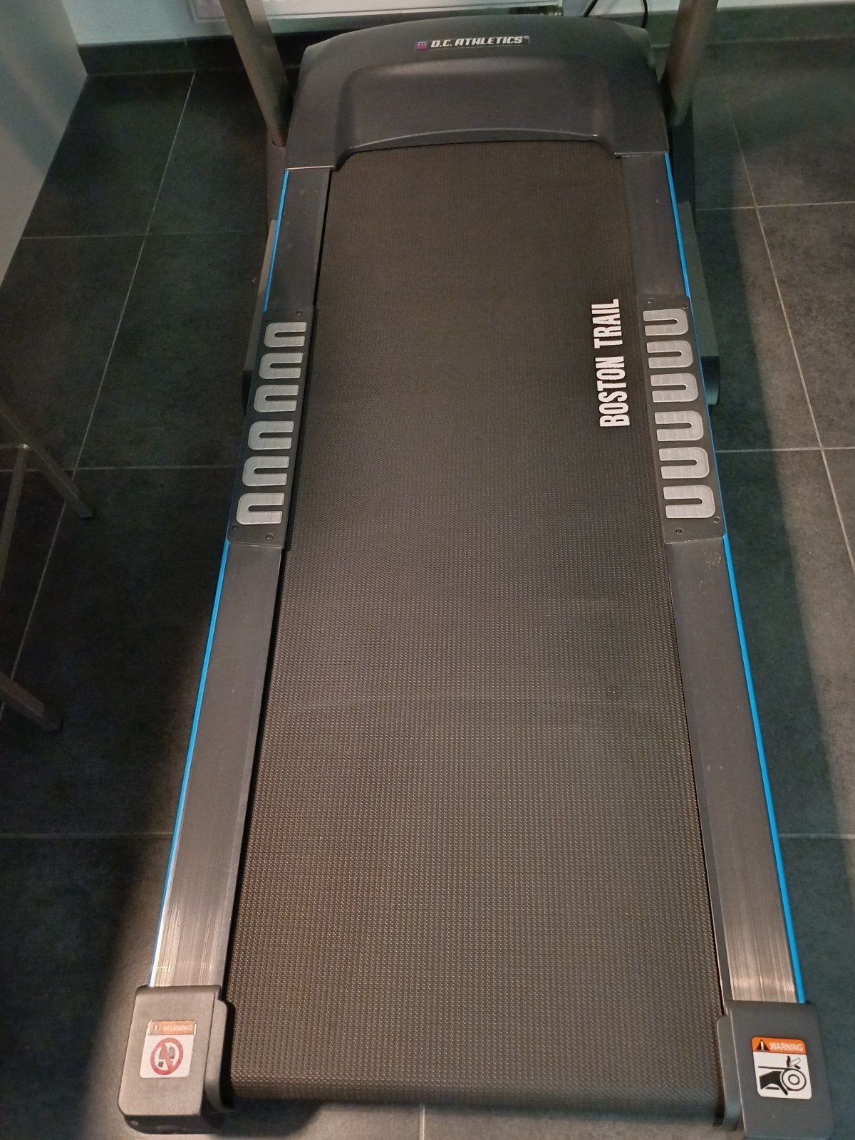 loopband  DC Athletics Boston Trail met schokdemping, Enlèvement ou Envoi, Tapis roulant, Comme neuf, Métal