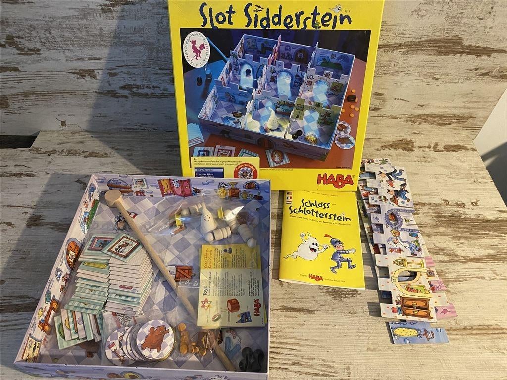 Slot Sidderstein grote vierkante doos Haba [s546], Verzenden, Zo goed als nieuw
