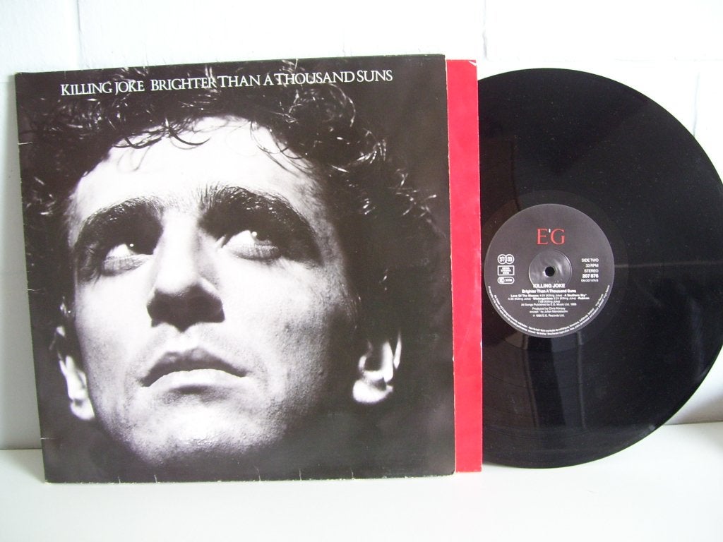 KILLING JOKE  brighter than a thousand suns, Cd's en Dvd's, Vinyl | Rock, LP, Gatefold hoes, Ophalen of Verzenden, Zo goed als nieuw