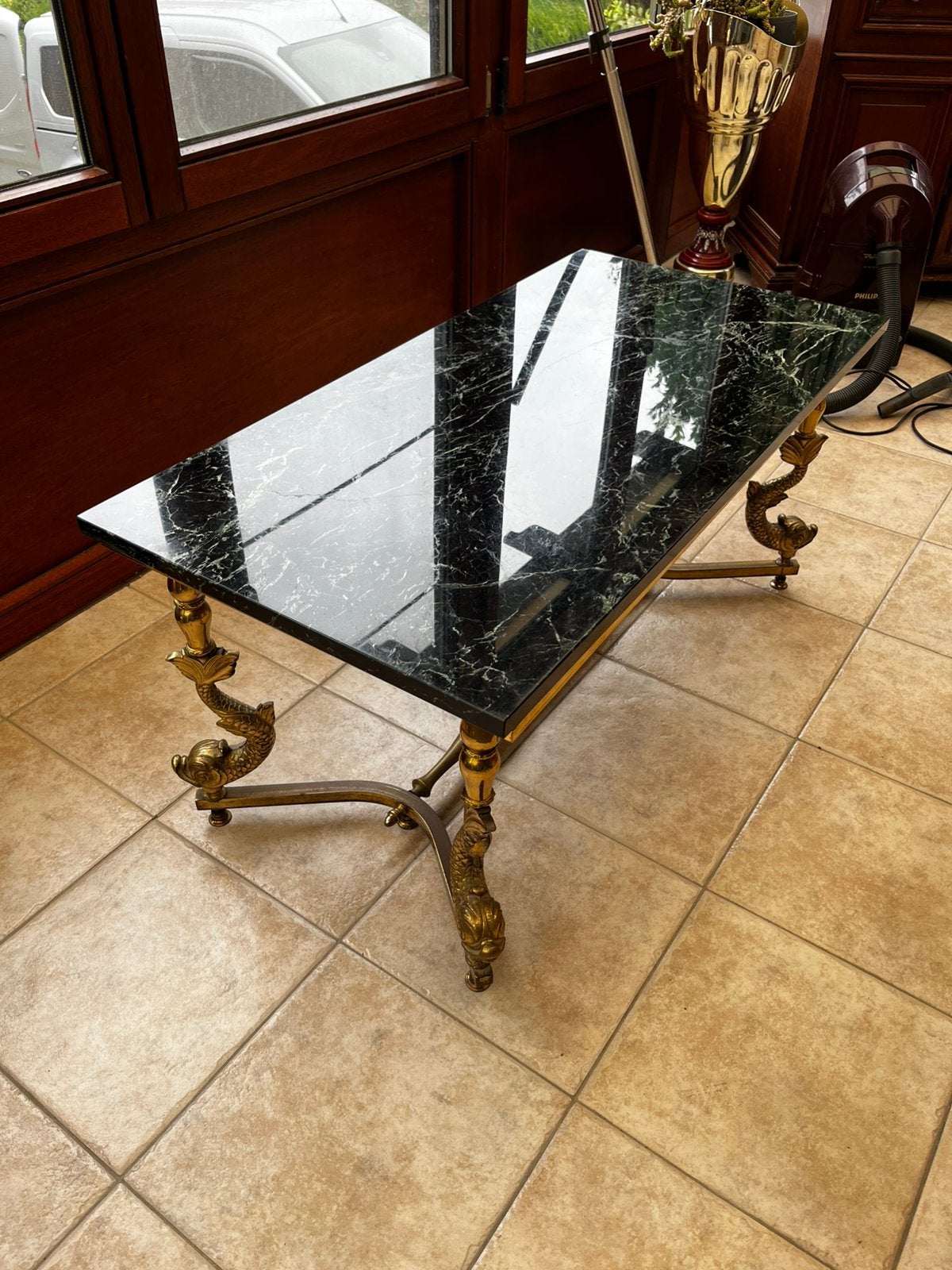 Table basse Vintage Hollywood, Enlèvement
