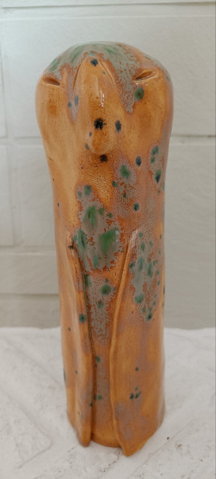 Vintage keramisch abstract sculptuur., Antiek en Kunst, Ophalen of Verzenden