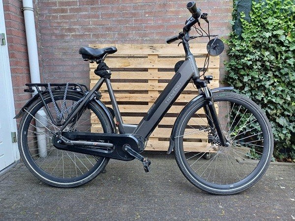 e-bike , kader 58 cm, 7 speed, 5351 km op de teller koopje, 55 tot 59 cm, Ophalen, Zo goed als nieuw