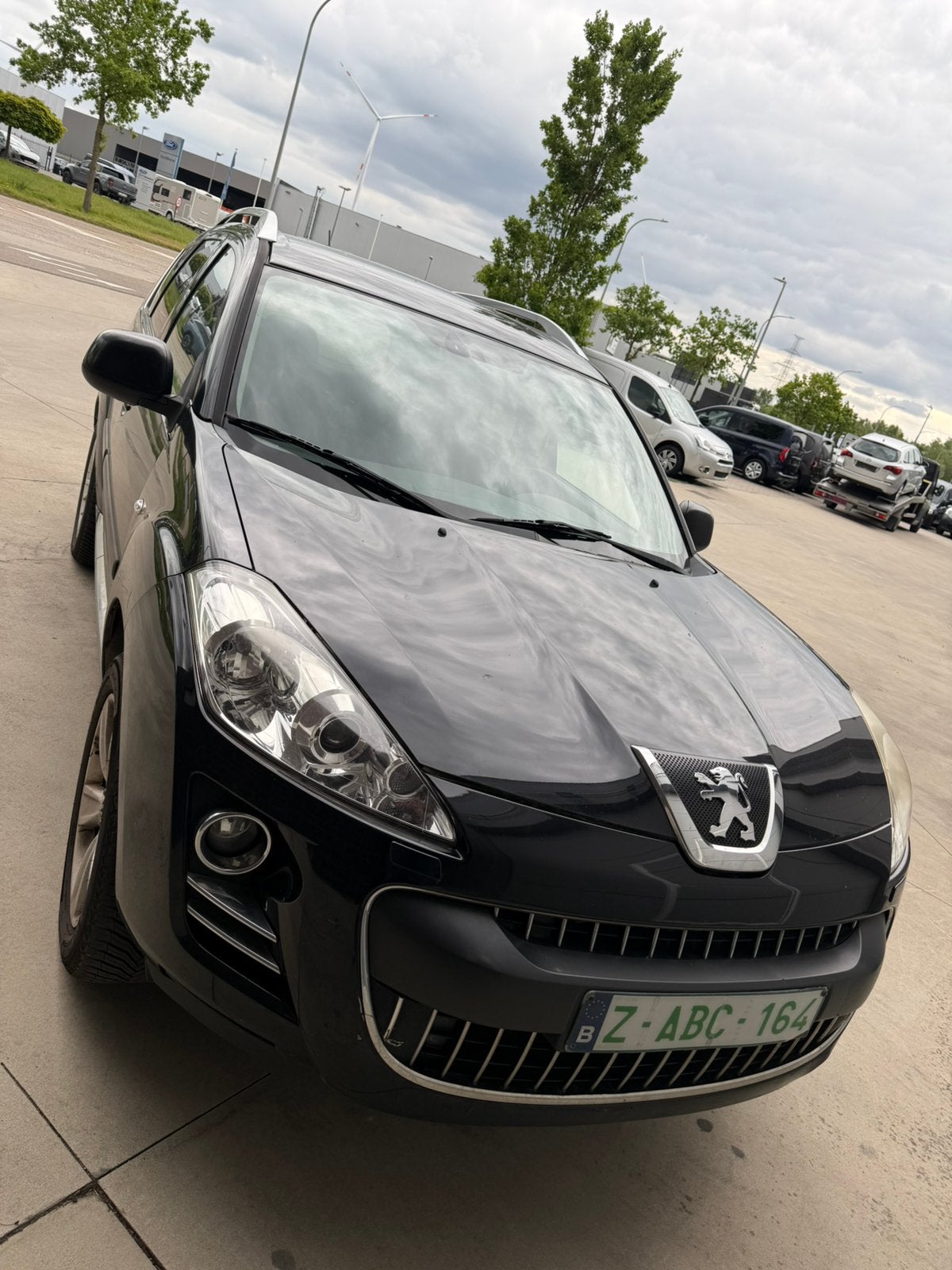 Peugoet 4007 2.2HDI•1ste eigenaar•Export•automaat•Euro5, Auto's, Peugeot, Automaat, Euro 5, Zwart, 5 deurs