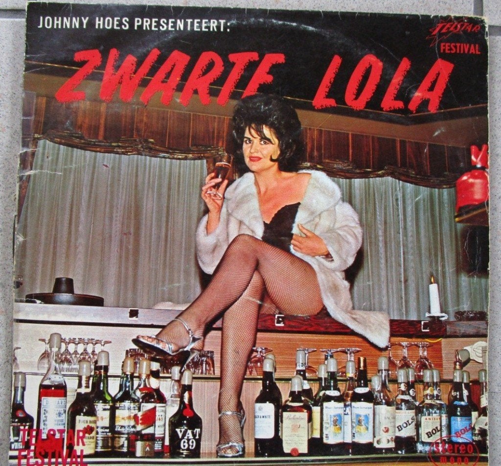 Johnny Hoes presenteert: ZWARTE LOLA (Vinyl LP ), Cd's en Dvd's, Vinyl | Nederlandstalig, LP, Gebruikt, Ophalen of Verzenden, Levenslied of Smartlap