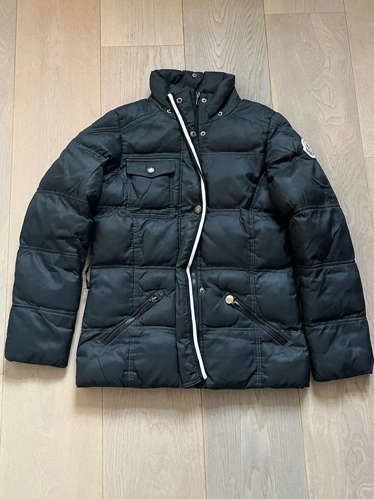 Veste moncler, Kleding | Dames, Jassen | Winter, Ophalen of Verzenden, Gedragen, Maat 36 (S), Zwart