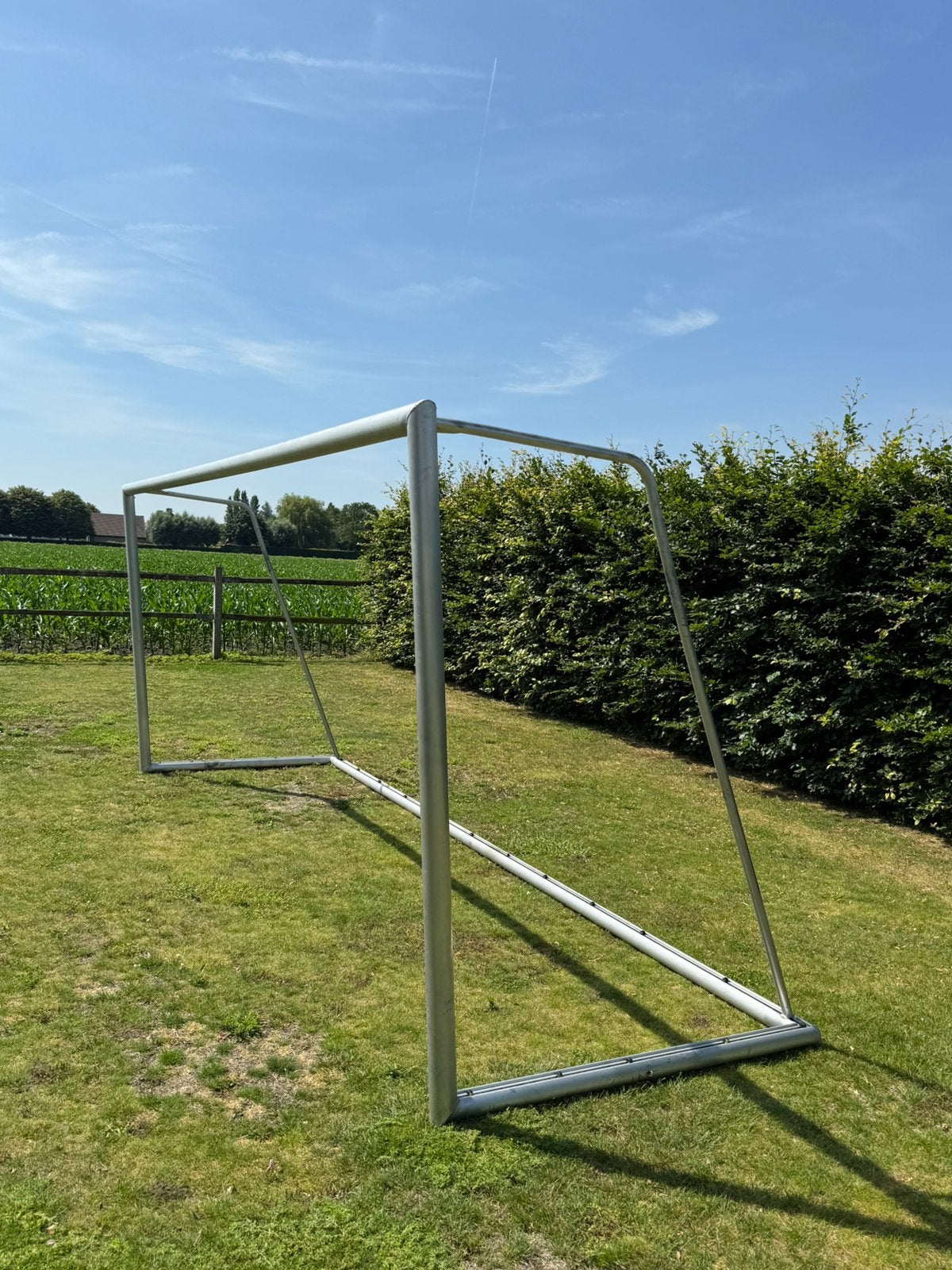 aluminium junior voetbaldoel, Sport en Fitness, Voetbal, Ophalen, Gebruikt, Overige typen