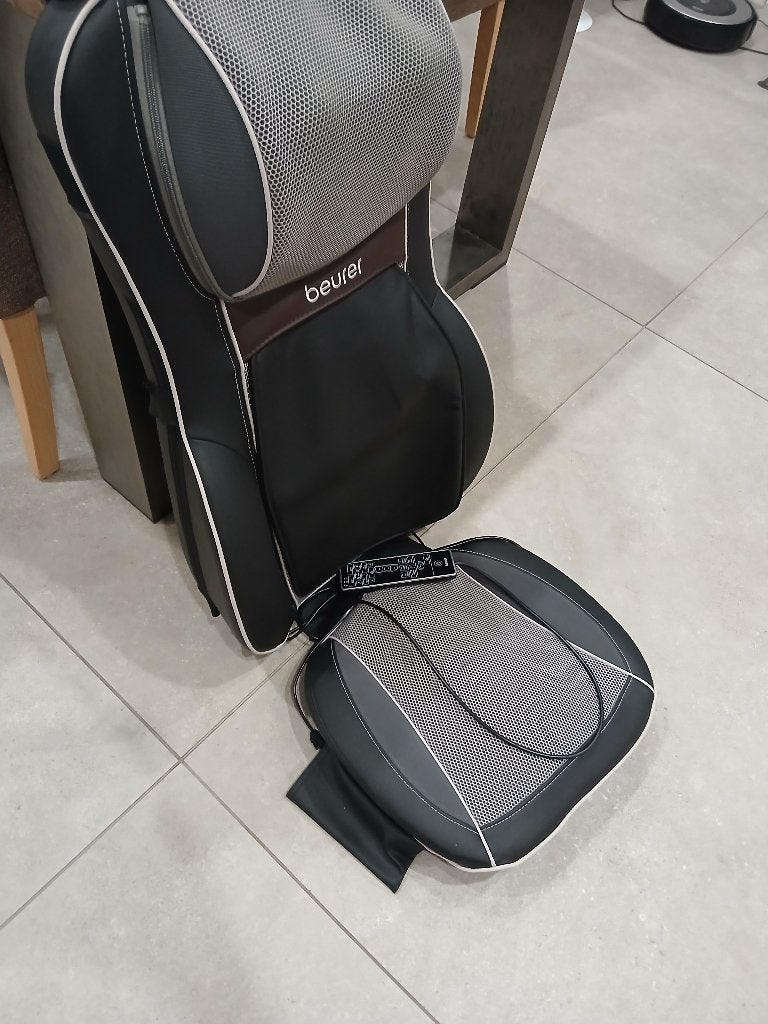 KOOPJE  MG 295 HD 3D Shiatsu Massagekussen/Stoelhoes, Sport en Fitness, Ophalen, Zo goed als nieuw, Massagestoel of Kussen