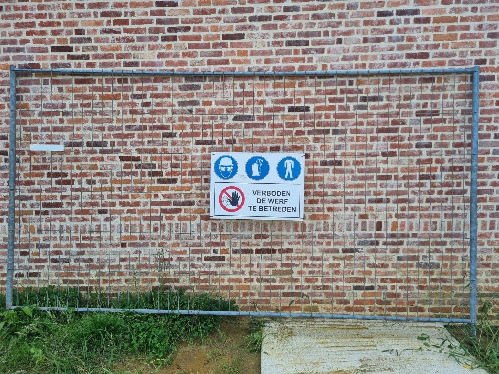13 heras hekken + 23 blokken + 19 klemmen, Ophalen, Gebruikt