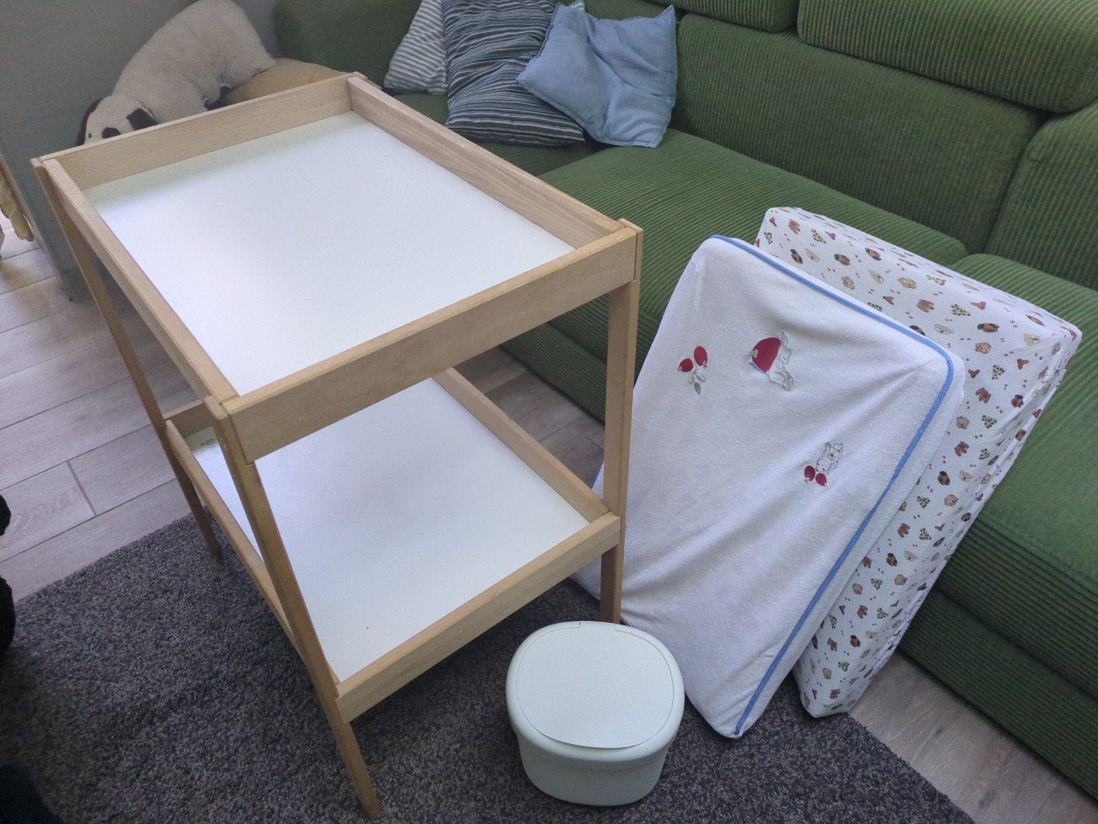 Commode + accessoires Ikea, Enfants & Bébés, Enlèvement, Comme neuf