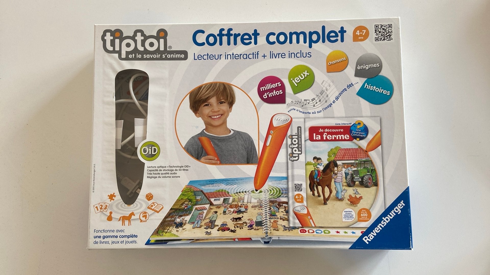Tiptoi Je decouvre la ferme Coffret complet, Enfants & Bébés, Enlèvement, Comme neuf